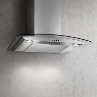 Вытяжка каминная Elica Circus IX/A/90 нержавеющая сталь управление: кнопочное (1 мотор)