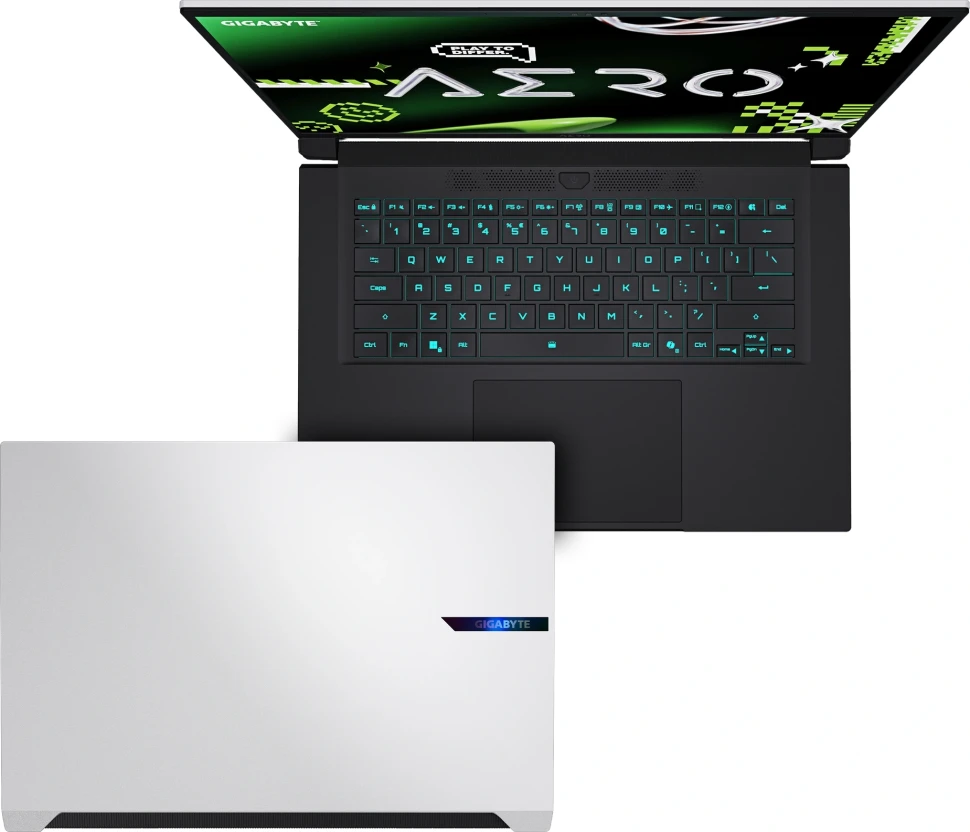 Ноутбук Gigabyte Aero X16 1WH Ryzen AI 7 350 32Gb SSD1Tb NVIDIA GeForce RTX 5070 8Gb 16" IPS QHD+ (2560x1600) Windows 11 Home silver WiFi BT Cam (1WH93KZC64DH)  