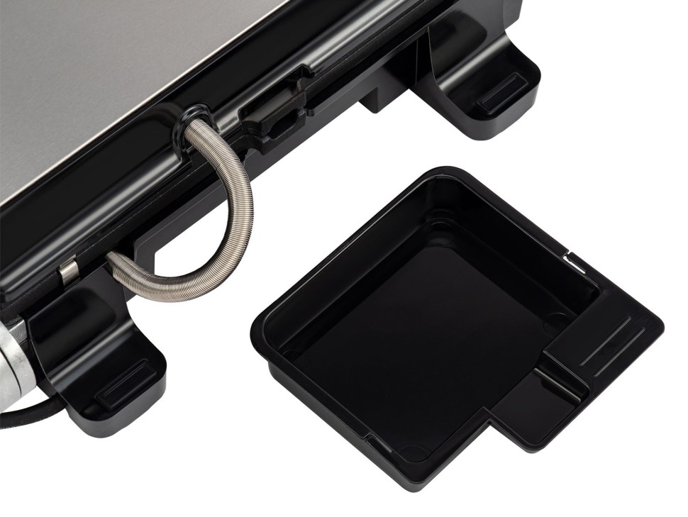 Электрогриль Hyundai HYG-5047 2200Вт серебристый/черный