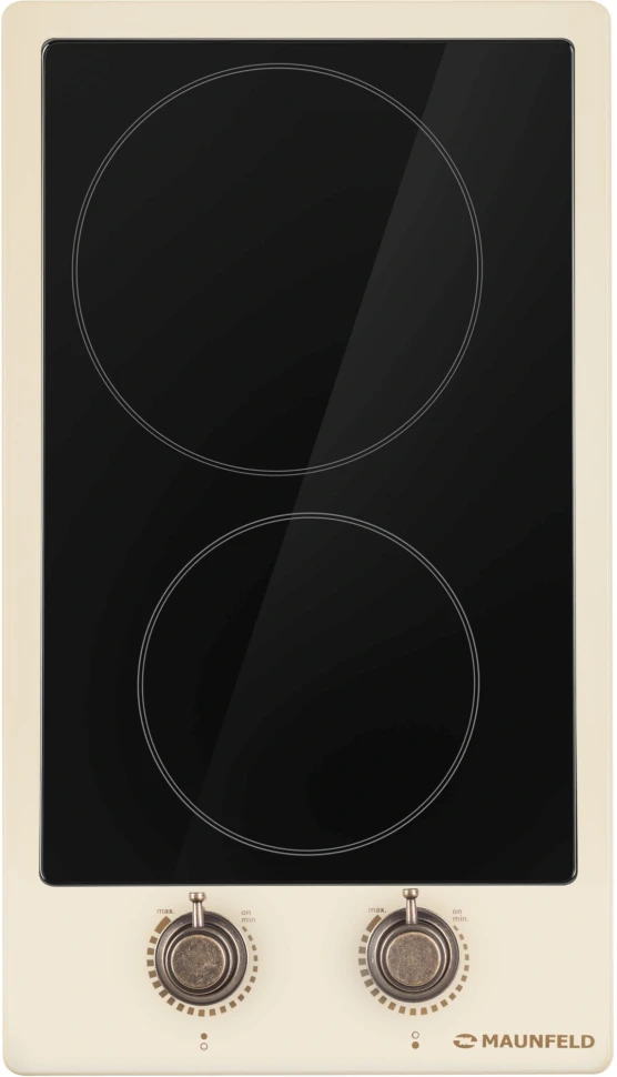 Варочная поверхность Maunfeld EEHE.32VCBGB.R бежевый/черный  