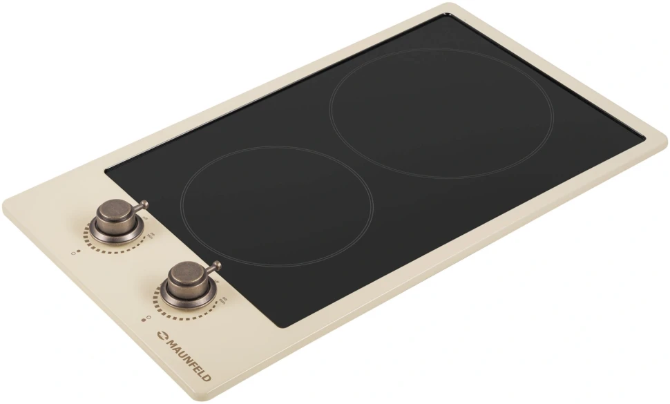 Варочная поверхность Maunfeld EEHE.32VCBGB.R бежевый/черный  