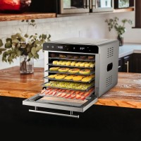 Сушка для фруктов и овощей Kitfort КТ-1948 6под. 700Вт нержавеющая сталь