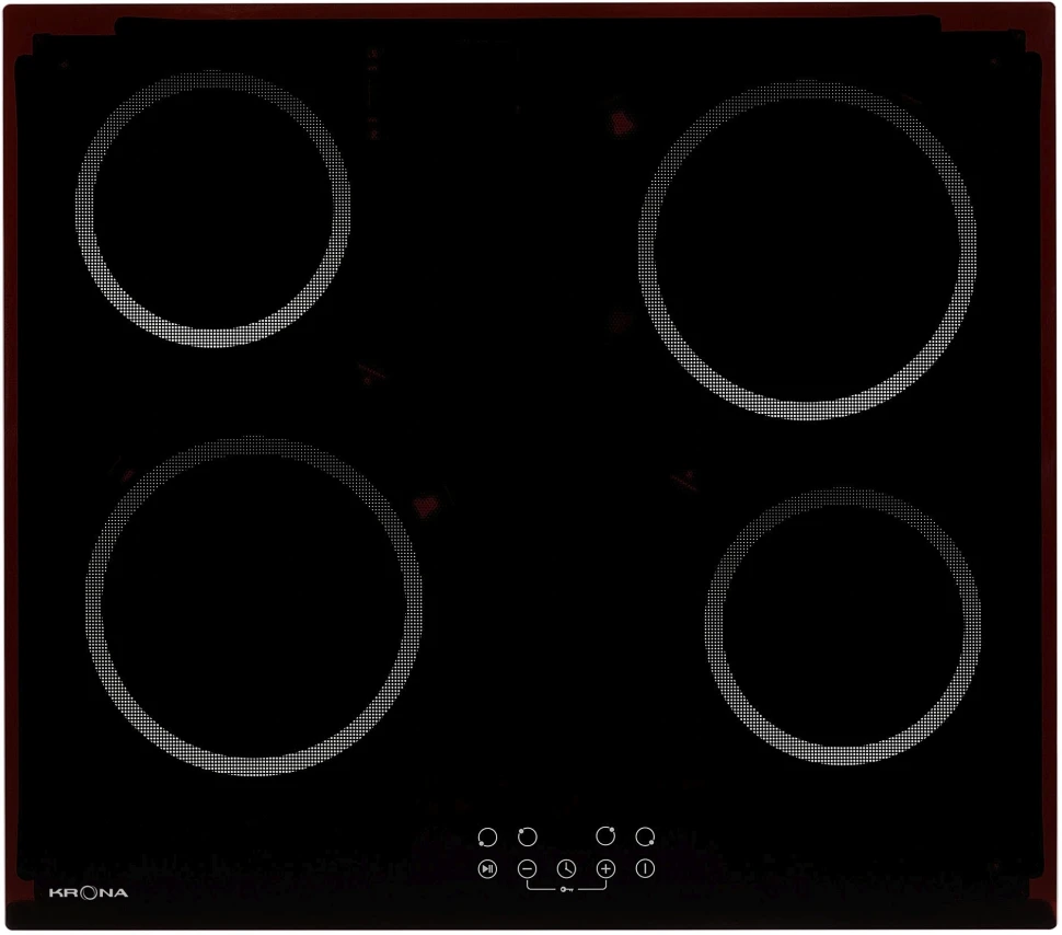 Варочная поверхность Krona ASTEN 60 BL черный  
