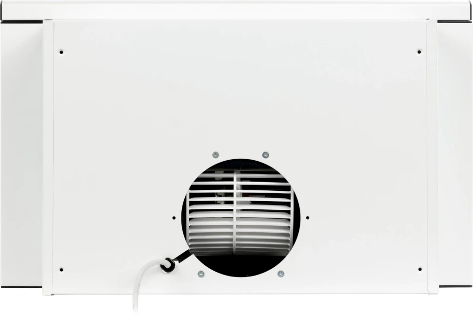 Вытяжка встраиваемая Elikor Интегра 50П-400-В2Л белый управление: кнопочное (1 мотор)  