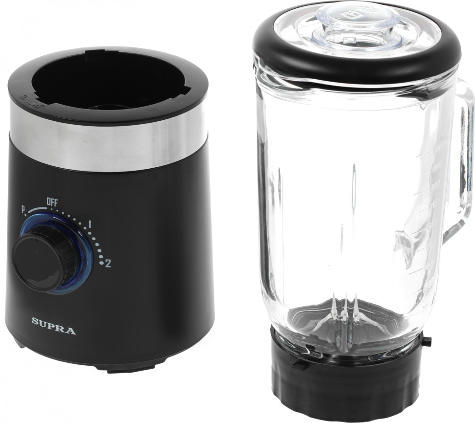 Блендер стационарный Supra BLS-551 550Вт черный