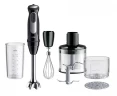 Блендер погружной Braun MQ55254MBK 1000Вт черный  