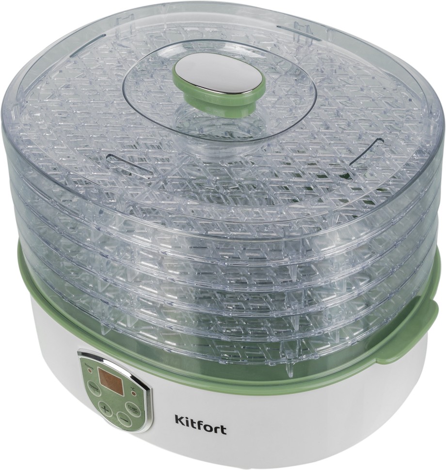 Сушка для фруктов и овощей Kitfort KT-1902 5под. 250Вт белый