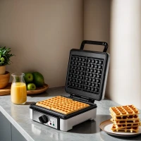 Вафельница Kitfort КТ-1646 1200Вт белый