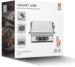 Электрогриль Galaxy Line GL2988 2200Вт серебристый