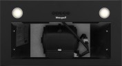 Вытяжка встраиваемая Weissgauff Leaf 600 PB Full Black Enamel черный управление: кнопочное (1 мотор)  