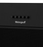 Вытяжка встраиваемая Weissgauff Leaf 600 PB Full Black Enamel черный управление: кнопочное (1 мотор)  