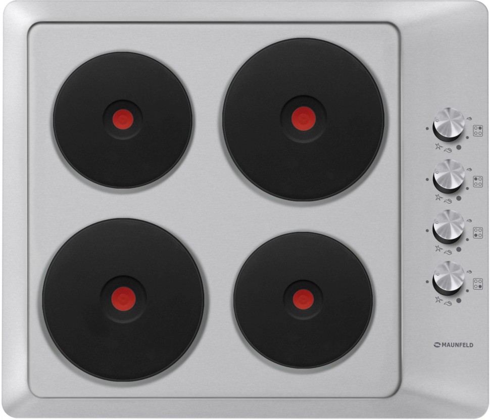 Варочная поверхность Maunfeld EEHS.64.4S нержавеющая сталь  