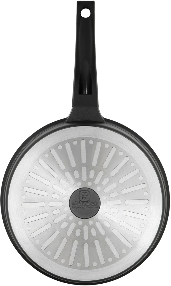 Сковорода Rondell Walzer RDA-769 круглая 28см покрытие: TriTitan ручка несъемная (без крышки) черный