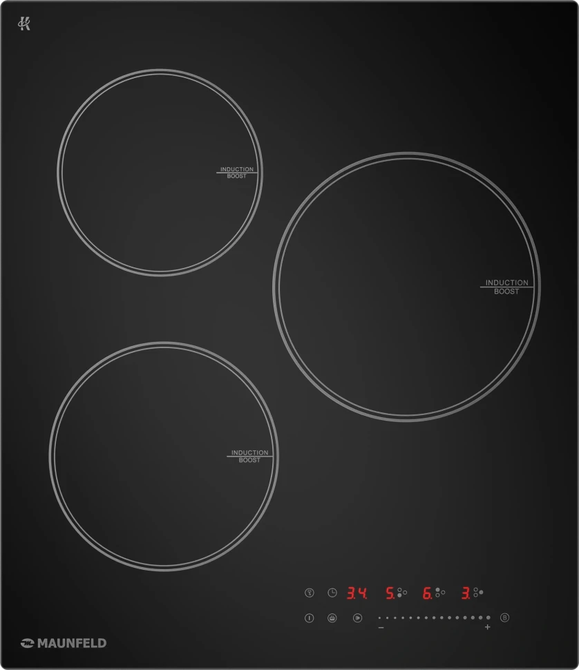 Индукционная варочная поверхность Maunfeld CVI453STBK