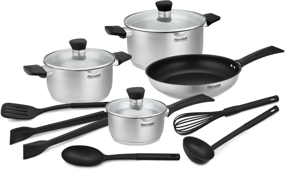 Набор посуды Rondell Strike Ultra RDS-1881 12 предметов