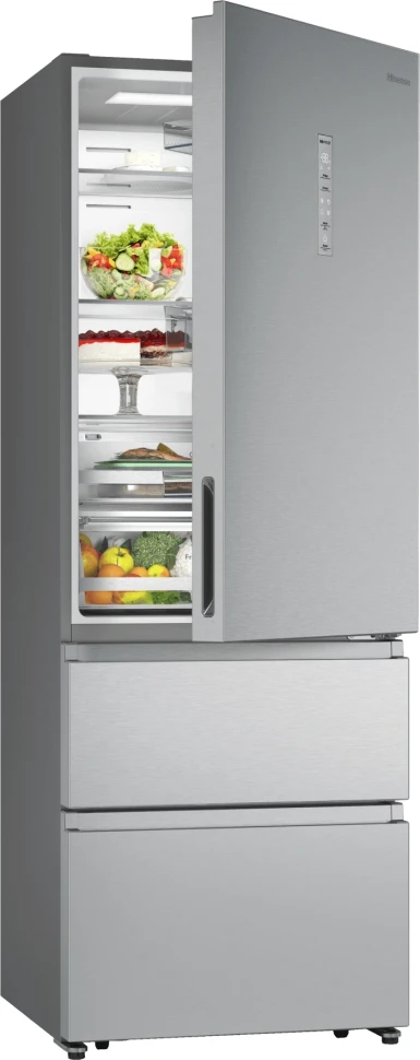 Холодильник Hisense RT641N4ACE 2-хкамерн. серый инвертер  