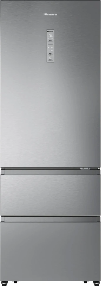 Холодильник Hisense RT641N4ACE 2-хкамерн. серый инвертер  