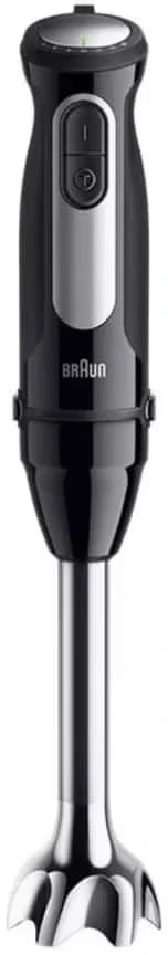 Блендер погружной Braun MQ55001MBK 1000Вт черный/серебристый