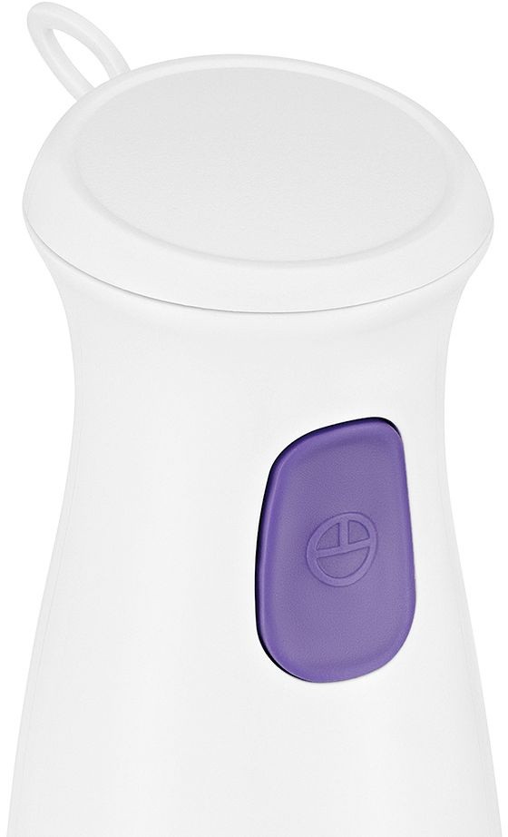 Блендер погружной Kitfort КТ-3039-1 200Вт белый/фиолетовый  