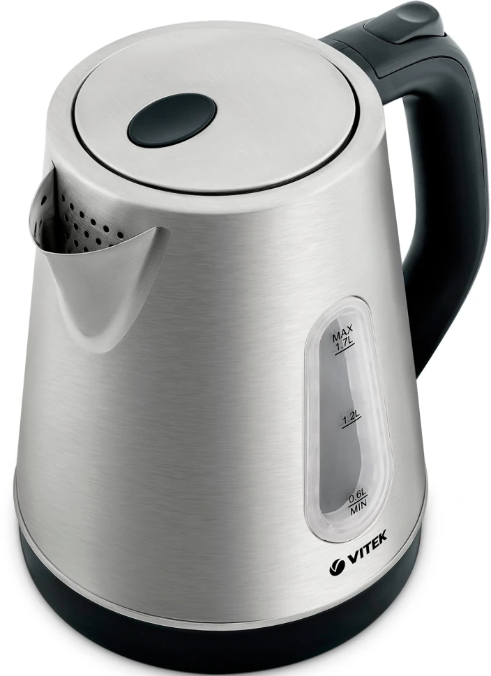 Чайник электрический Vitek VT-7038 1.7л. 2200Вт сталь корпус: металл  
