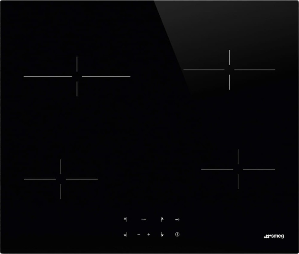 Стеклокерамическая панель Smeg SE264TD1