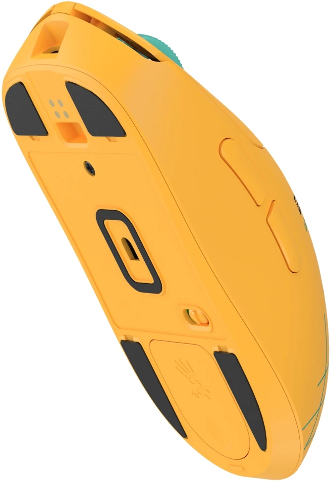 Мышь A4Tech Bloody R72 Ultra Duo Renegade Sunset желтый/рисунок оптическая 20000dpi беспров. USB/USB-C 6but (R72 ULTRA DUO)  