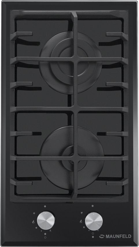 Газовая варочная поверхность Maunfeld EGHE.32.6CB/G черный  