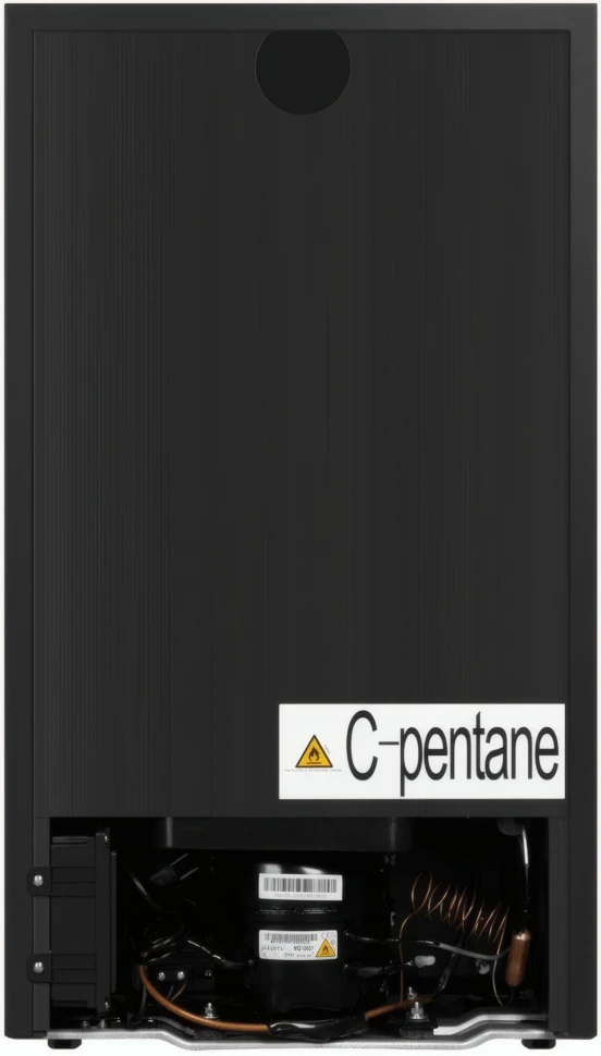 Винный шкаф Maunfeld MFWC-85D28 2-хкамерн. черный глянц.