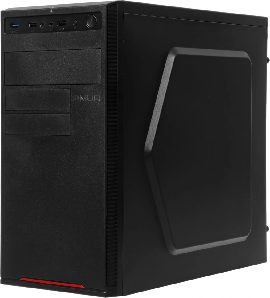 ПК Amur Нарвал B7I21 АМУЕ.466219.002 MT i5 12400 (2.5) 16Gb SSD512Gb UHDG 730 без ОС GbitEth 500W мышь клавиатура черный (RUS) (2168216)  