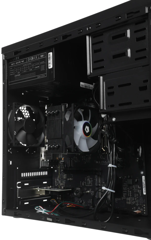 ПК Amur Нарвал B7I21 АМУЕ.466219.002 MT i5 12400 (2.5) 16Gb SSD512Gb UHDG 730 без ОС GbitEth 500W мышь клавиатура черный (RUS) (2168216)  