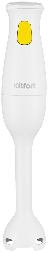 Блендер погружной Kitfort КТ-3039-5 200Вт белый/желтый  