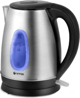 Чайник электрический Vitek VT-7039 1.7л. 2200Вт сталь корпус: металл