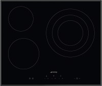 Стеклокерамическая панель Smeg SE363ETB