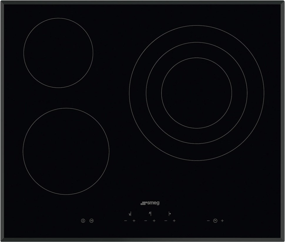 Стеклокерамическая панель Smeg SE363ETB