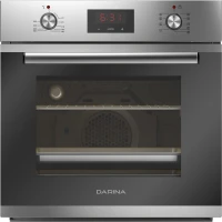 Духовой шкаф Электрический Darina 1U5 BDE 112 708 X5 нержавеющая сталь/черный