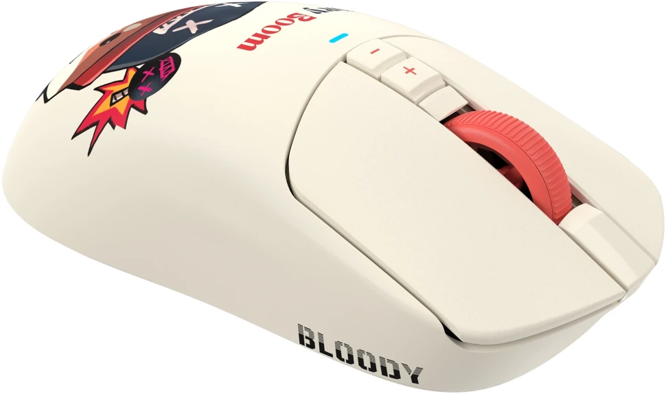 Мышь A4Tech Bloody R72 Ultra Duo Proxy Boom бежевый оптическая 20000dpi беспров. USB/USB-C 6but (R72 ULTRA DUO)  