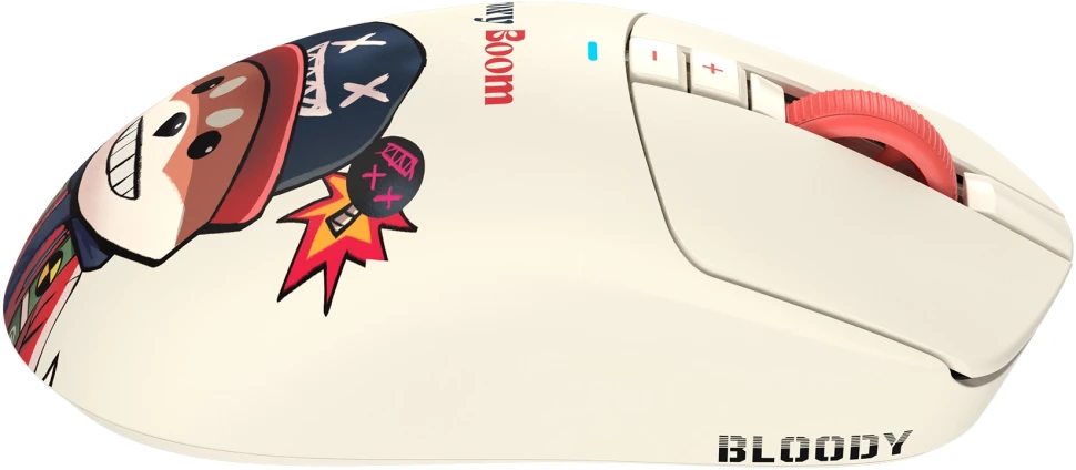 Мышь A4Tech Bloody R72 Ultra Duo Proxy Boom бежевый оптическая 20000dpi беспров. USB/USB-C 6but (R72 ULTRA DUO)  