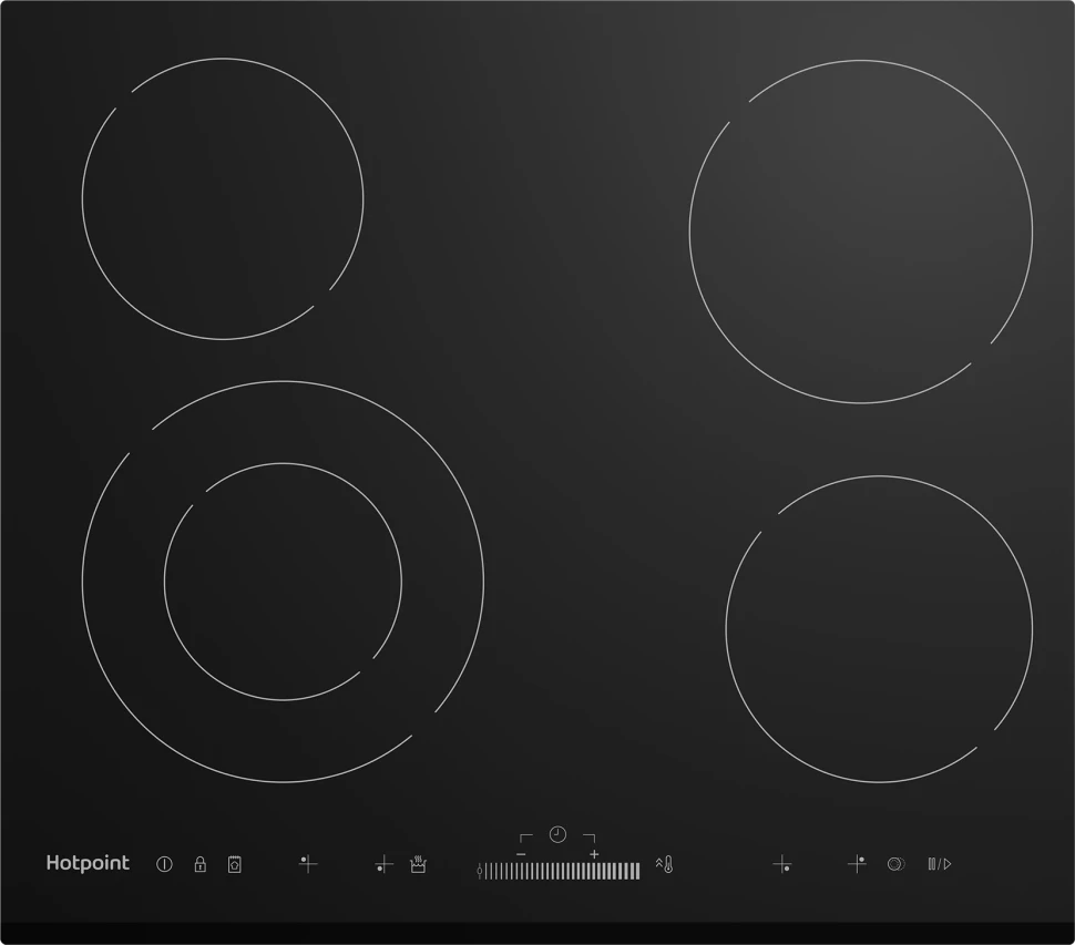 Варочная поверхность Hotpoint HR 6T2 B S черный