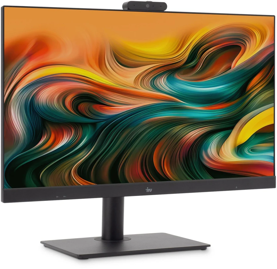 Моноблок IRU Tactio 23IH6P 23.8" Full HD i5 12400 (2.5) 16Gb SSD256Gb UHDG 730 без ОС WiFi BT Spk 120W Cam черный 1920x1080 (RUS)  