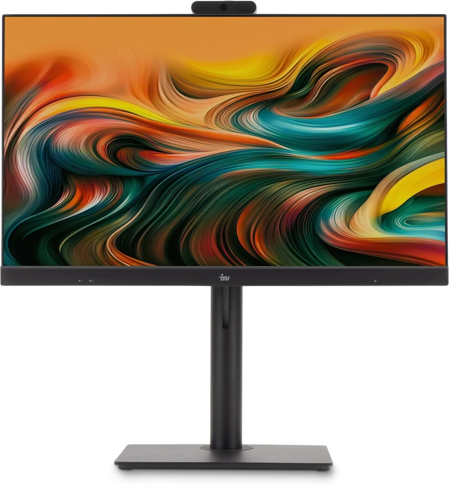 Моноблок IRU Tactio 23IH6P 23.8" Full HD i5 12400 (2.5) 16Gb SSD256Gb UHDG 730 без ОС WiFi BT Spk 120W Cam черный 1920x1080 (RUS)  