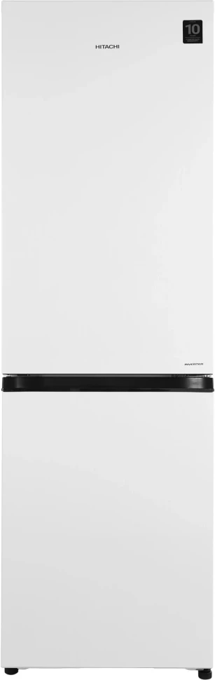 Холодильник Hitachi R-B410PUC6 PWH 2-хкамерн. белый глянц. инвертер