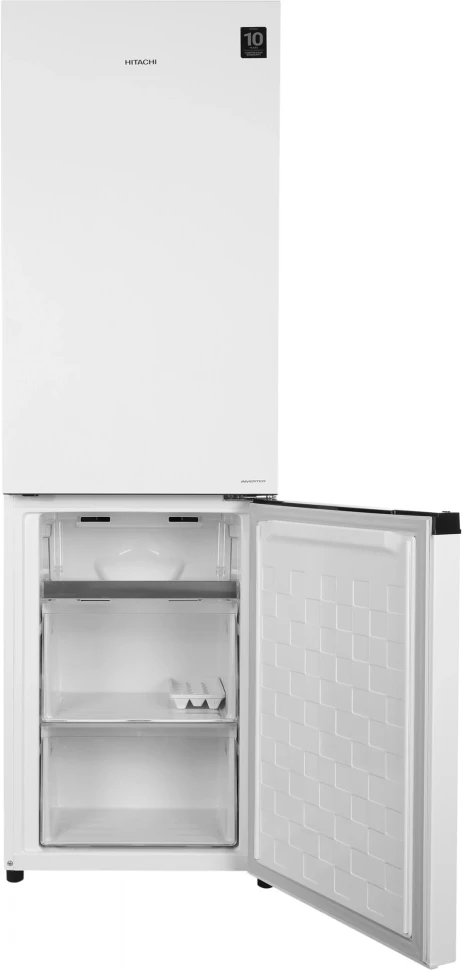 Холодильник Hitachi R-B410PUC6 PWH 2-хкамерн. белый глянц. инвертер