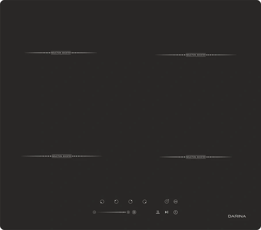 Индукционная варочная поверхность Darina 6P EI 303 B черный