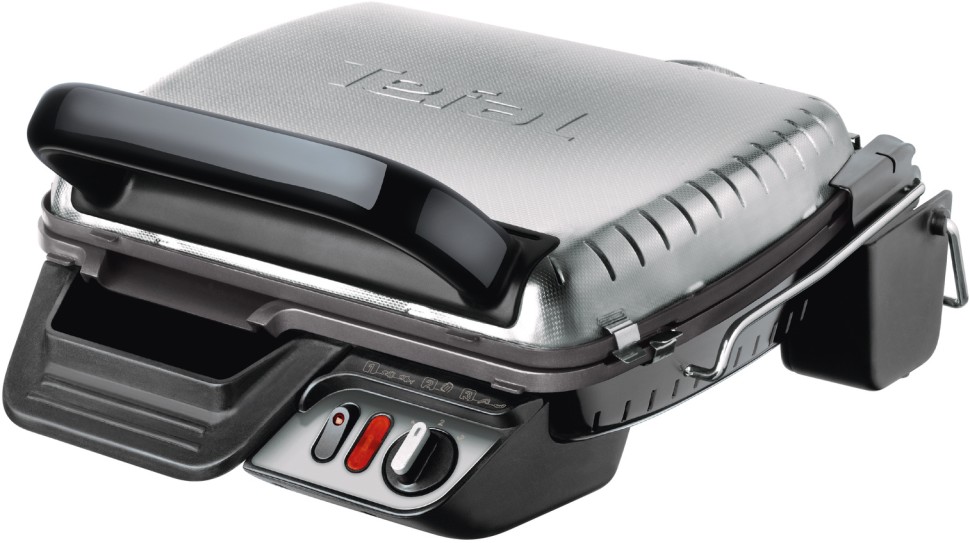 Электрогриль Tefal GC306012 2000Вт серебристый/черный  