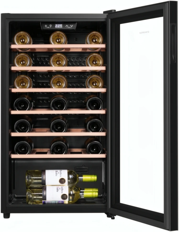 Винный шкаф Maunfeld MFWC-85S34 1-нокамерн. черный