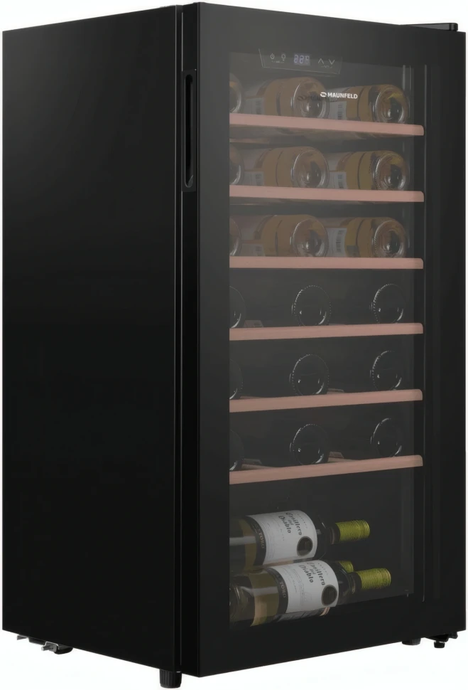 Винный шкаф Maunfeld MFWC-85S34 1-нокамерн. черный