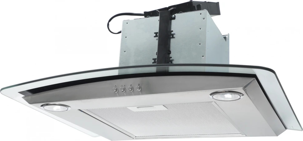 Вытяжка каминная Jet Air Tory P 60 INX нержавеющая сталь управление: кнопочное (1 мотор)  