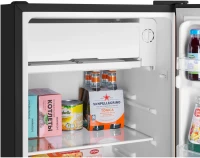 Холодильник Maunfeld MFF83WD 1-нокамерн. дерево/черный мат.