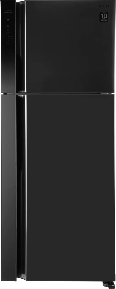 Холодильник Hitachi HRTN7489DF BSLCS 2-хкамерн. серебристый бриллиант глянц. инвертер  