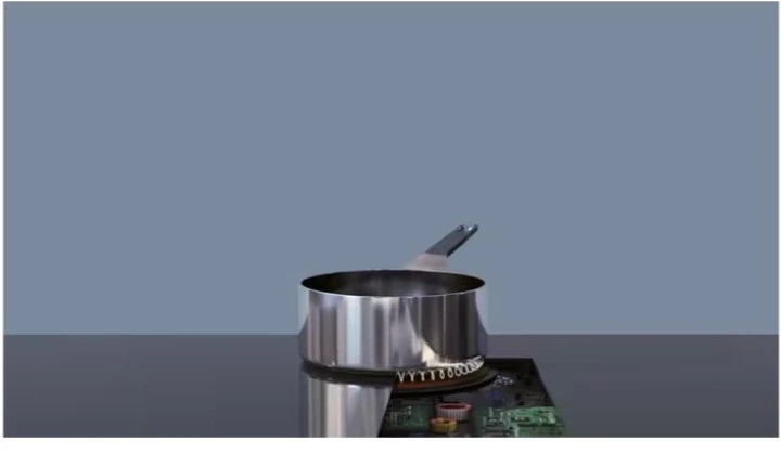 Индукционная варочная поверхность Electrolux EIV85453 черный